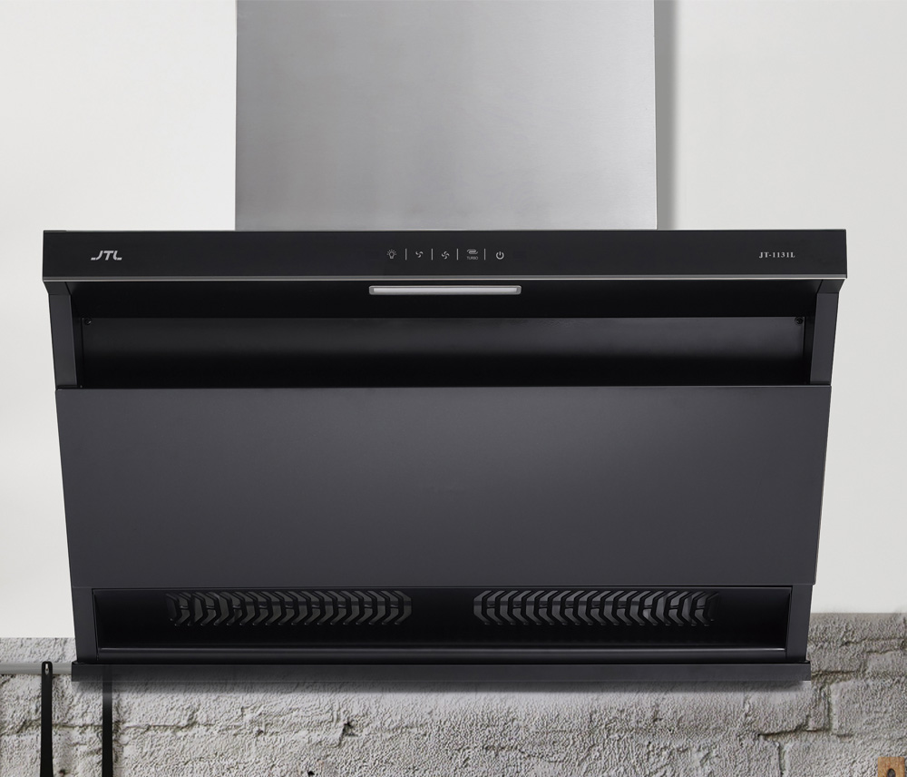 揮手控制不沾污 近吸式排油煙機