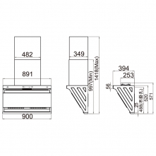 JT-1131L 近吸式排油煙機-JT-1131L
